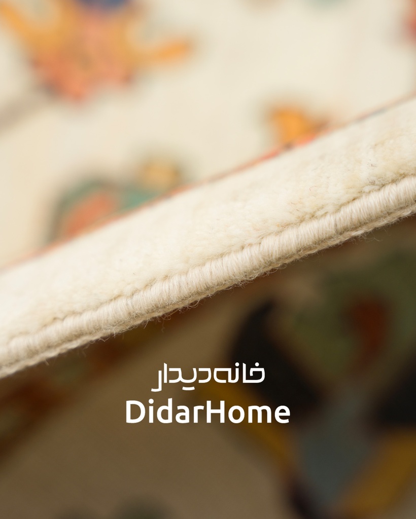 فرش دستباف هریس طرح افشان نه متری