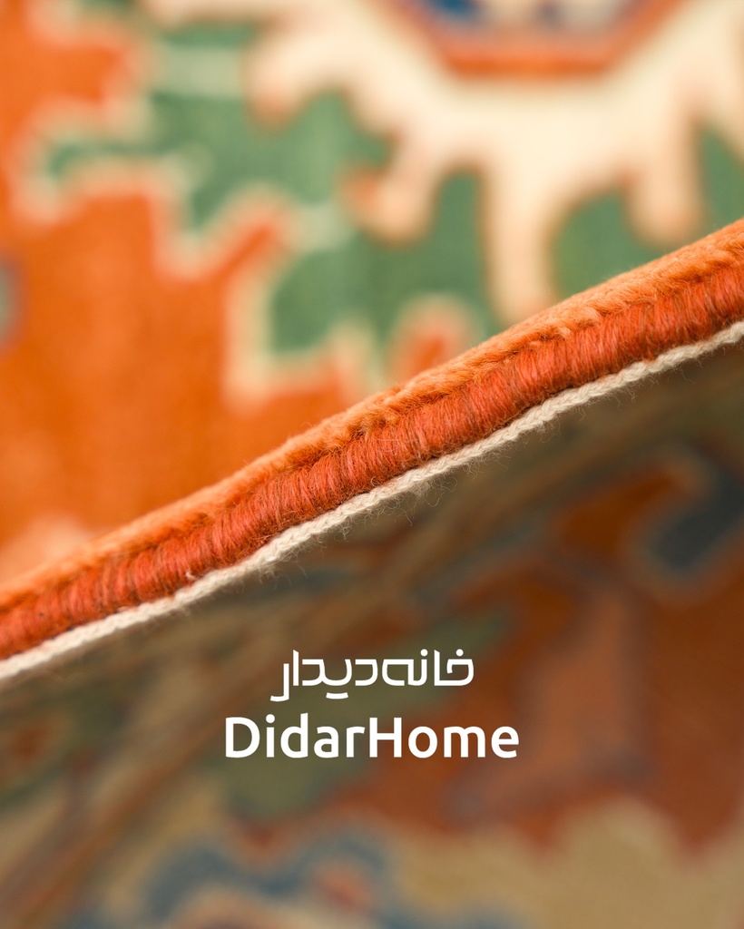 فرش دستباف هریس طرح افشان چهار متری