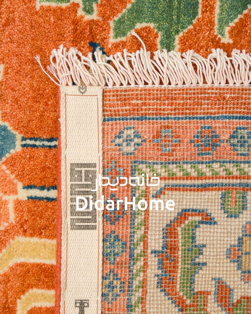 فرش دستباف هریس طرح افشان شش متری