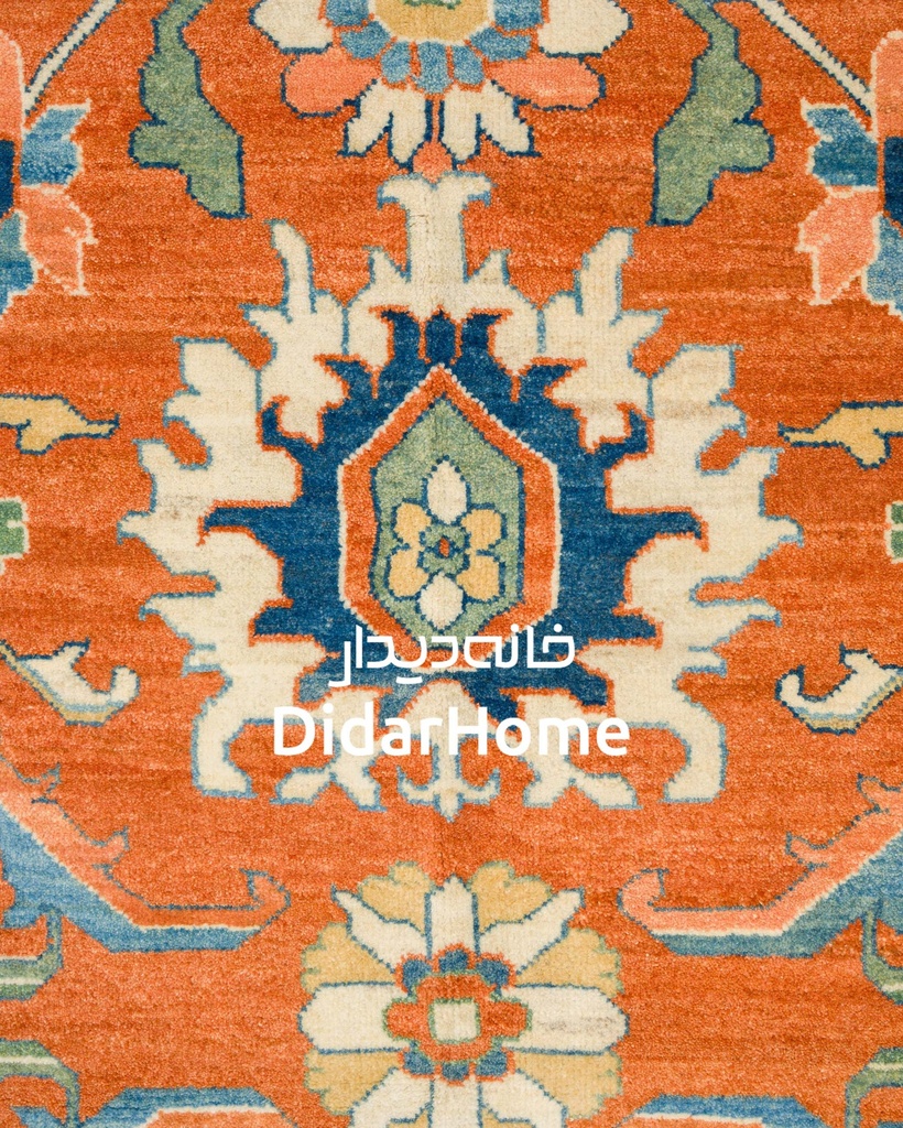 فرش دستباف هریس طرح افشان شش متری