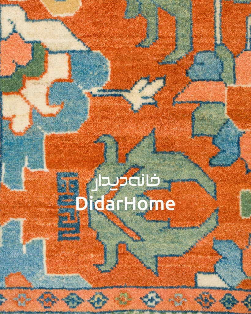 فرش دستباف هریس طرح افشان شش متری