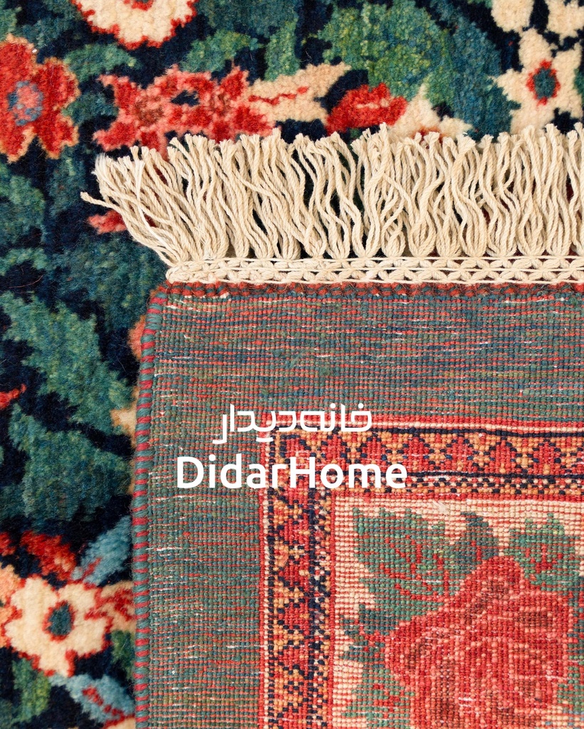 فرش دستباف بیجار طرح هزارگل ذرع و نیم