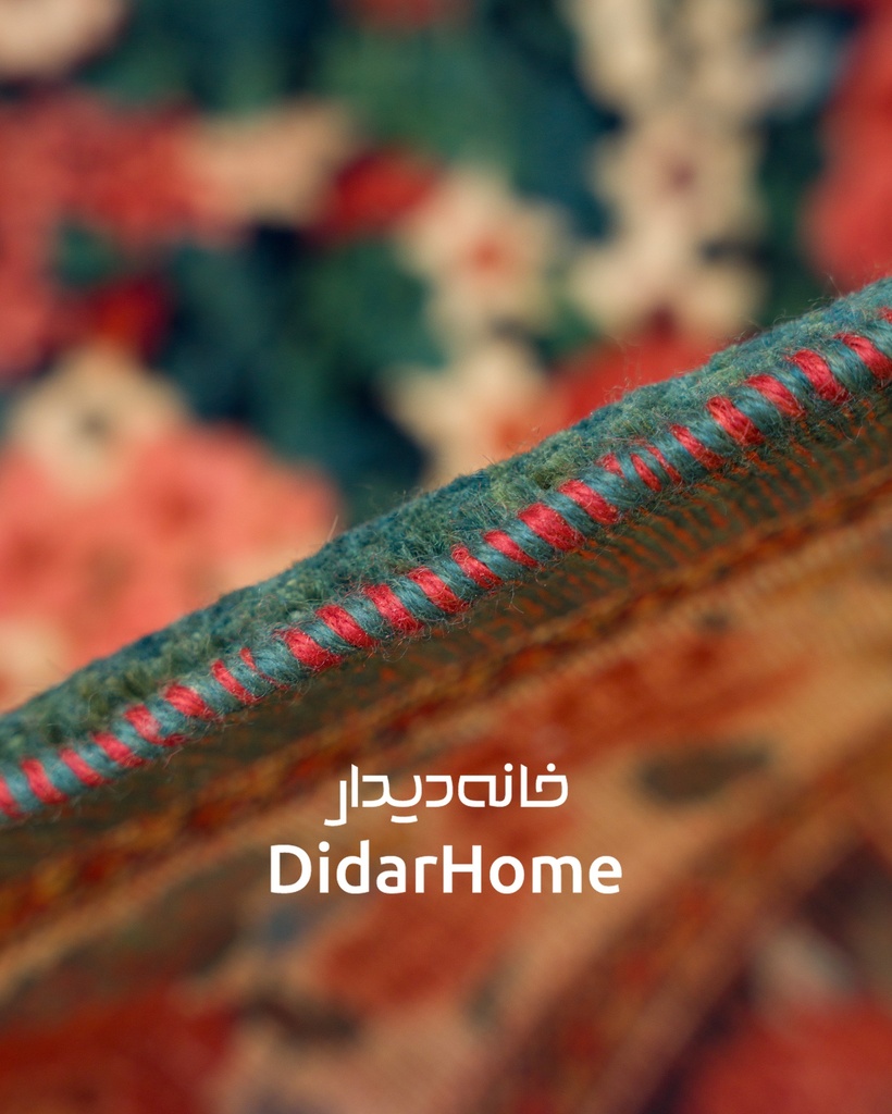 فرش دستباف بیجار طرح هزارگل ذرع و نیم