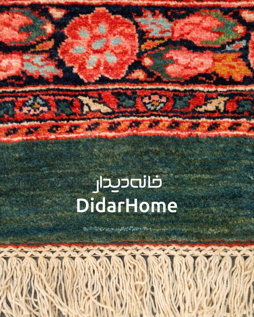 فرش دستباف بیجار طرح هزارگل دوازده متری