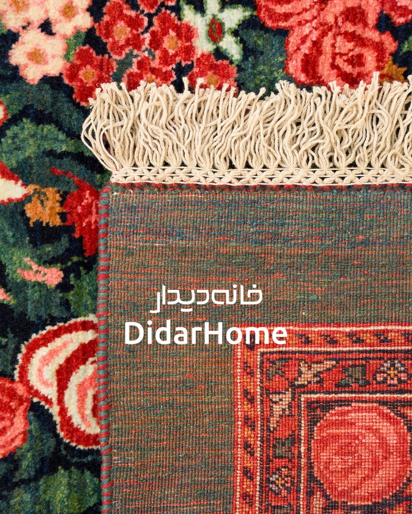 فرش دستباف بیجار طرح هزارگل دوازده متری