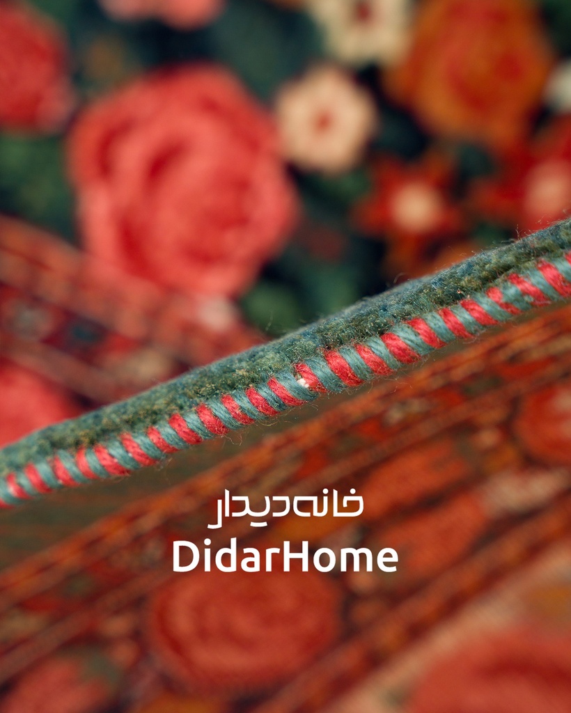 فرش دستباف بیجار طرح هزارگل دوازده متری