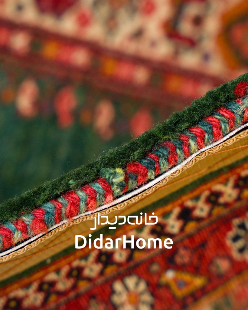 فرش دستباف قشقایی طرح کفساده ذرع و نیم