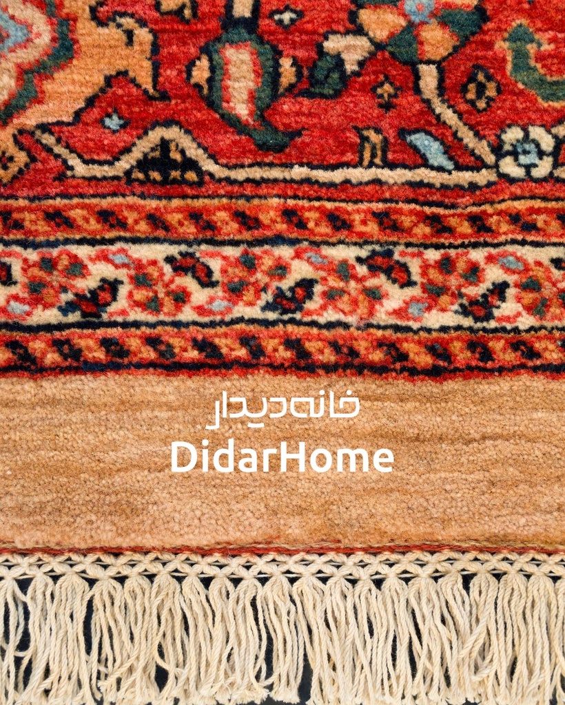 فرش دستباف بیجار طرح ترنجی نه متری