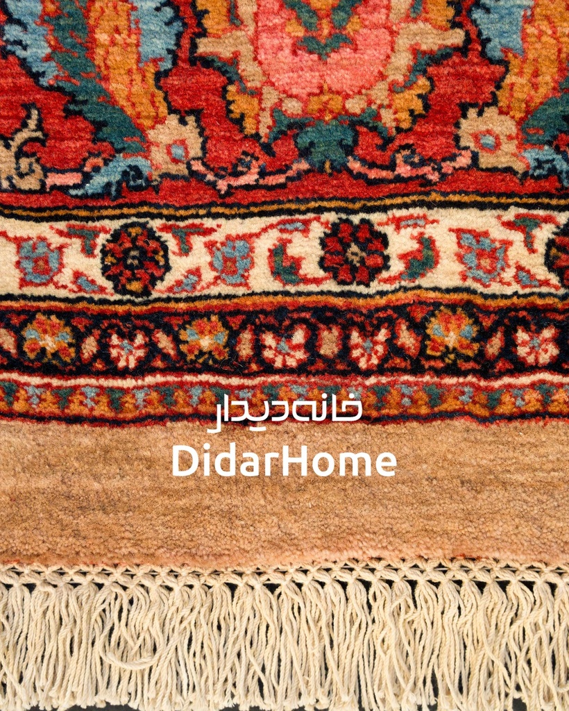 فرش دستباف بیجار طرح افشان نه متری