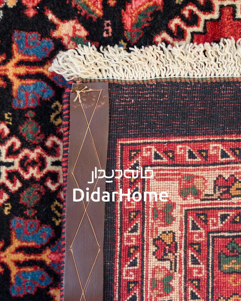 کناره دستباف قشقایی طرح ترنجی