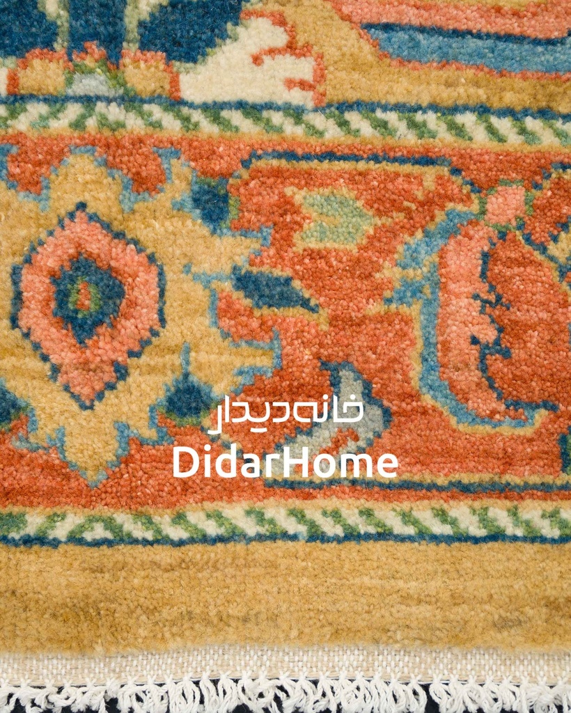 فرش دستباف هریس طرح افشان چهار متری