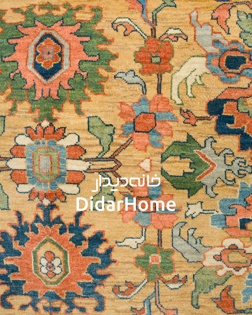 فرش دستباف هریس طرح افشان چهار متری