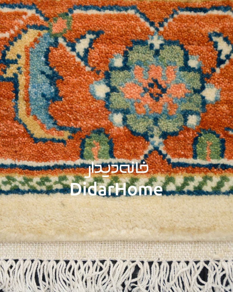 فرش دستباف هریس طرح افشان چهار متری