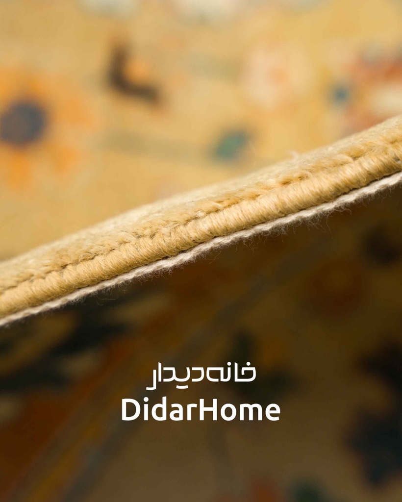 فرش دستباف محل طرح افشان نه متری