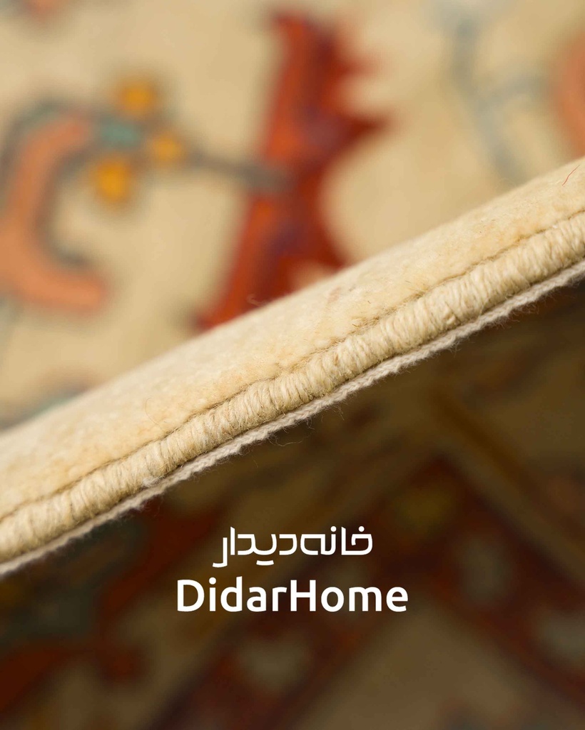 فرش دستباف هریس طرح افشان نه متری