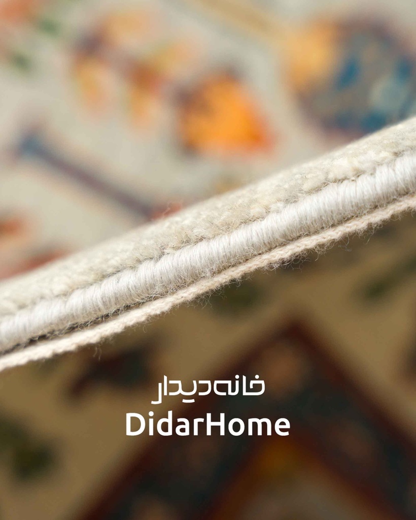 فرش دستباف محل طرح درخت زندگی دوازده متری