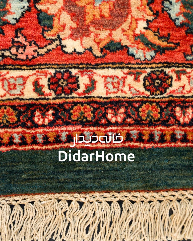 فرش دستباف بیجار طرح افشان شش متری