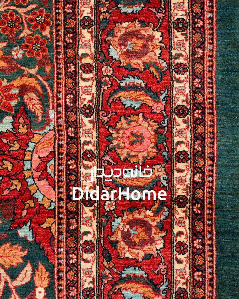 فرش دستباف بیجار طرح افشان شش متری