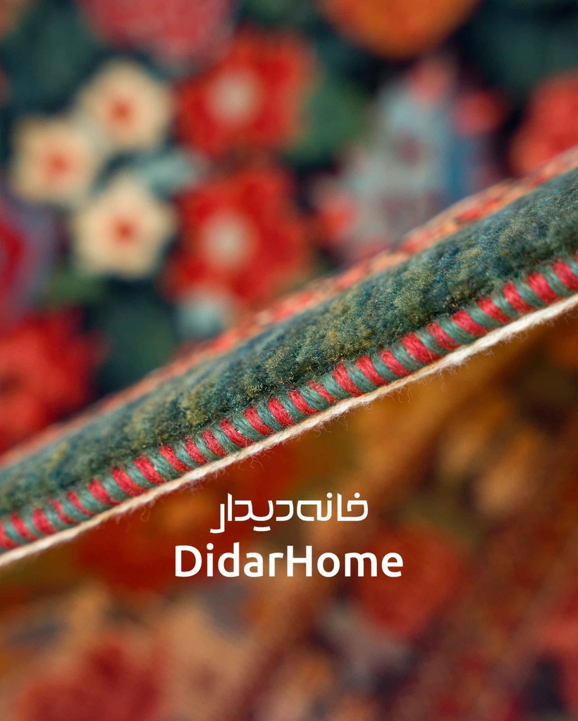 فرش دستباف بیجار طرح هزارگل شش متری