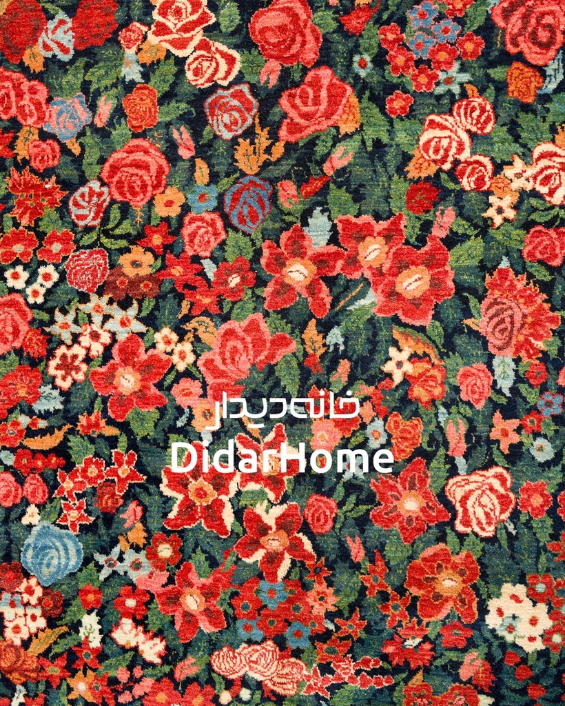 فرش دستباف بیجار طرح هزارگل شش متری