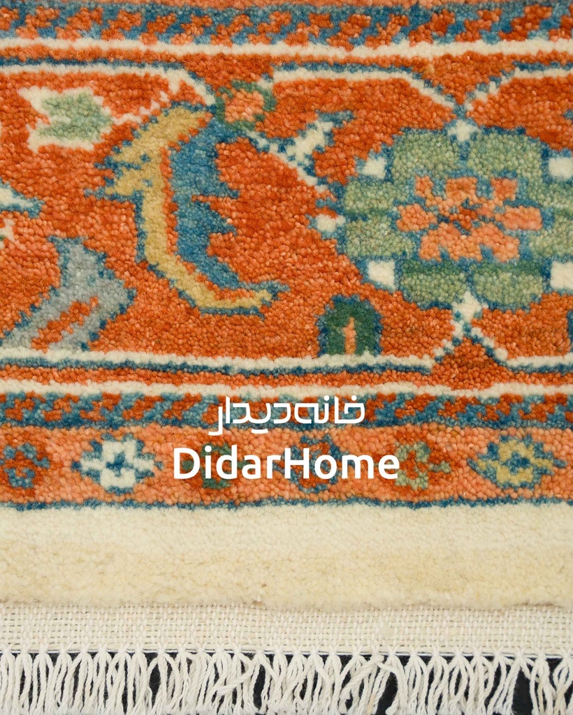 فرش دستباف هریس طرح افشان شش متری