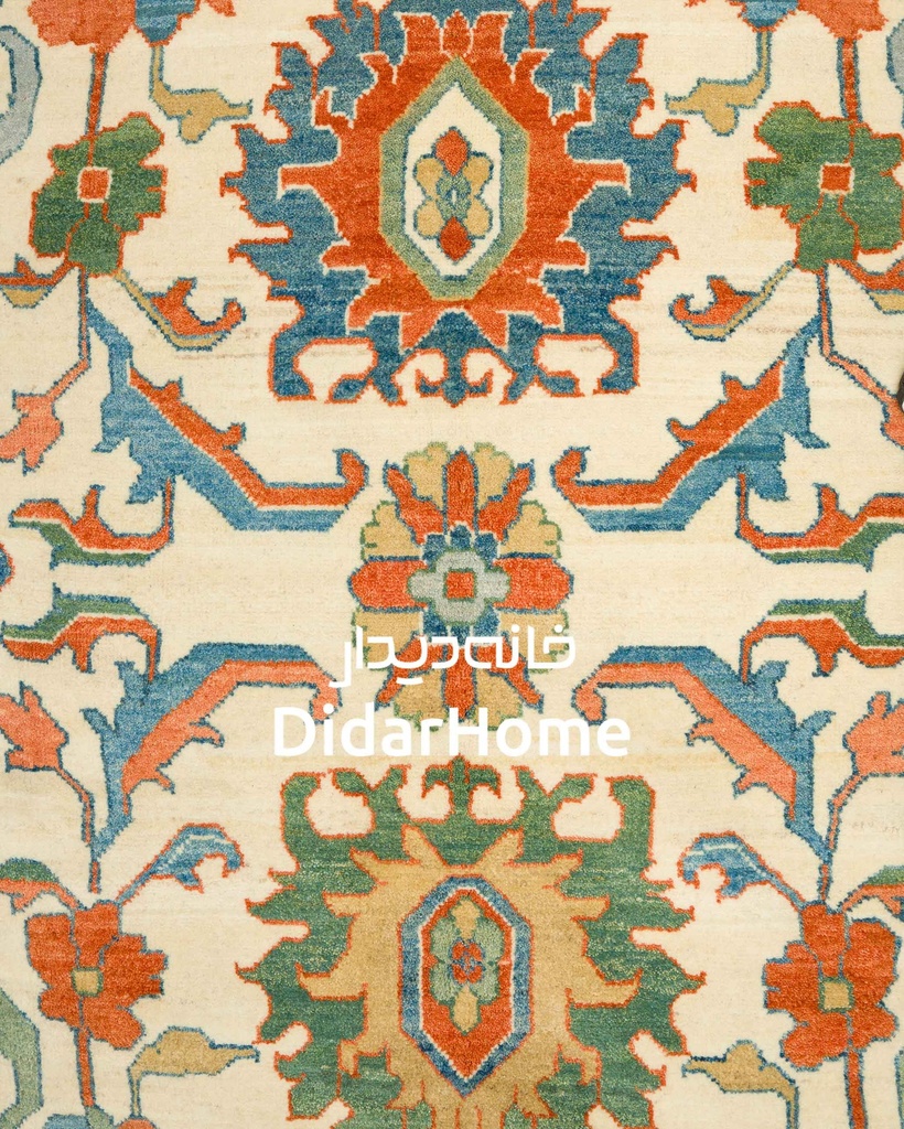 فرش دستباف هریس طرح افشان شش متری