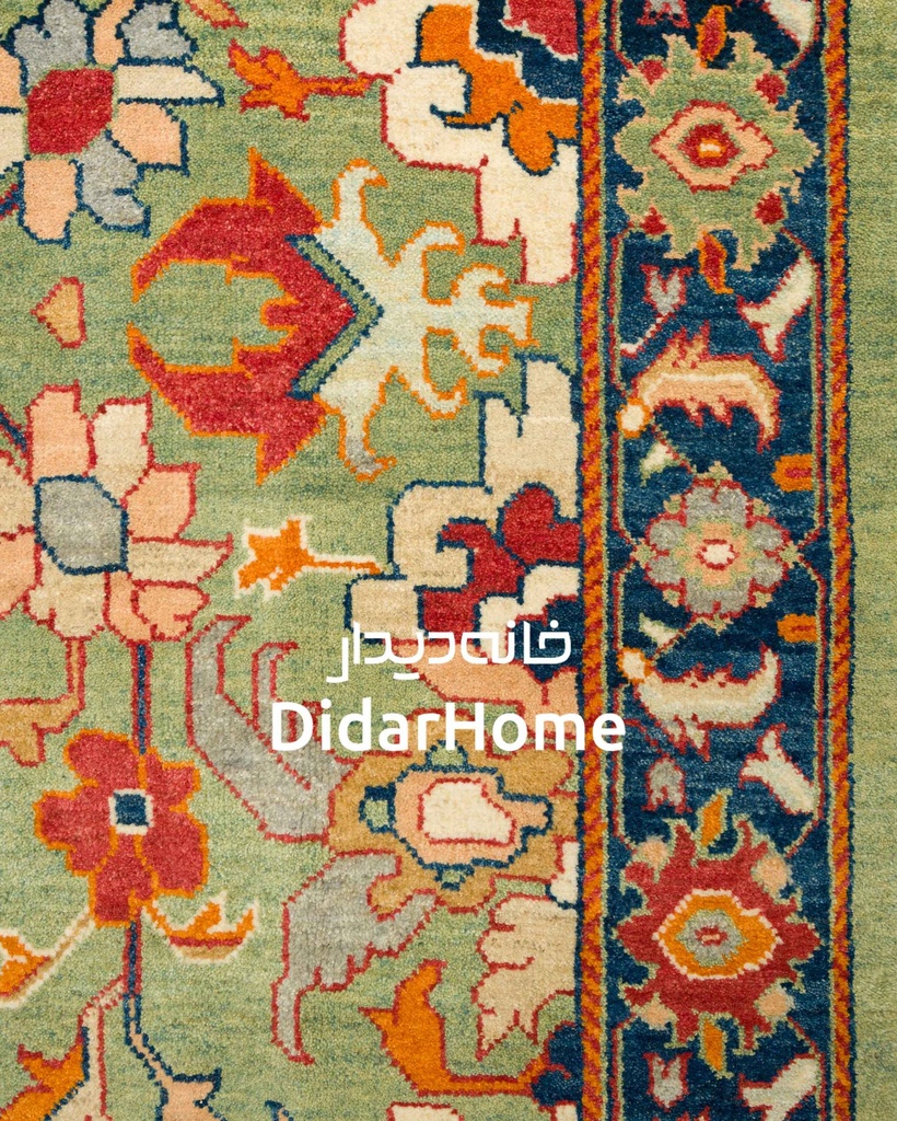 فرش دستباف هریس طرح افشان چهار متری