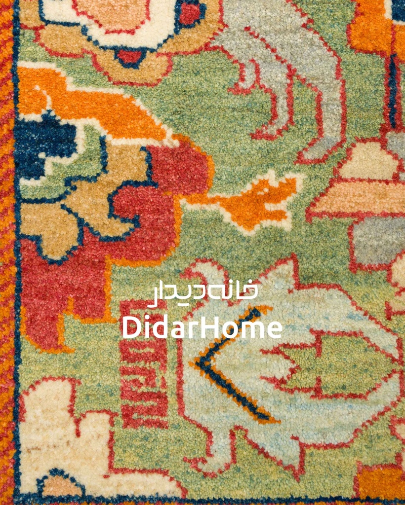 فرش دستباف هریس طرح افشان چهار متری