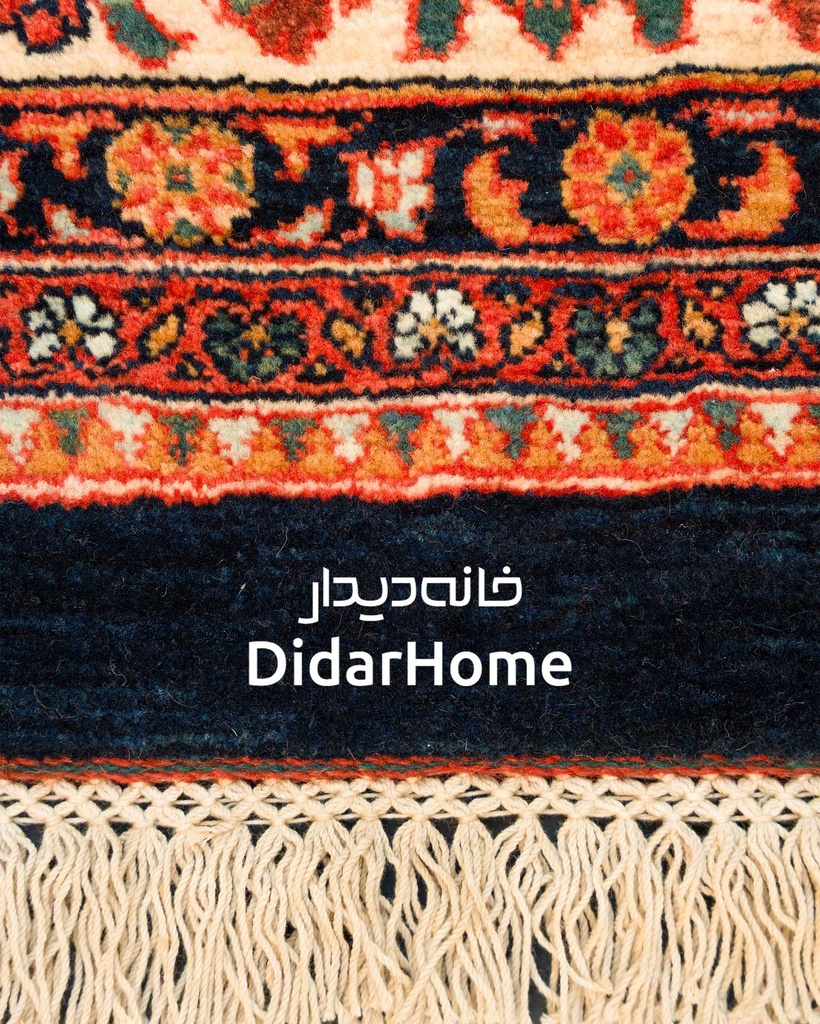 فرش دستباف بیجار طرح افشان نه متری