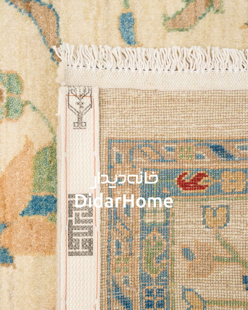 فرش دستباف سلطان آباد طرح افشان نه متری