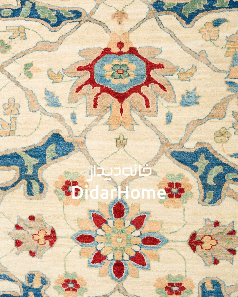 فرش دستباف سلطان آباد طرح افشان نه متری