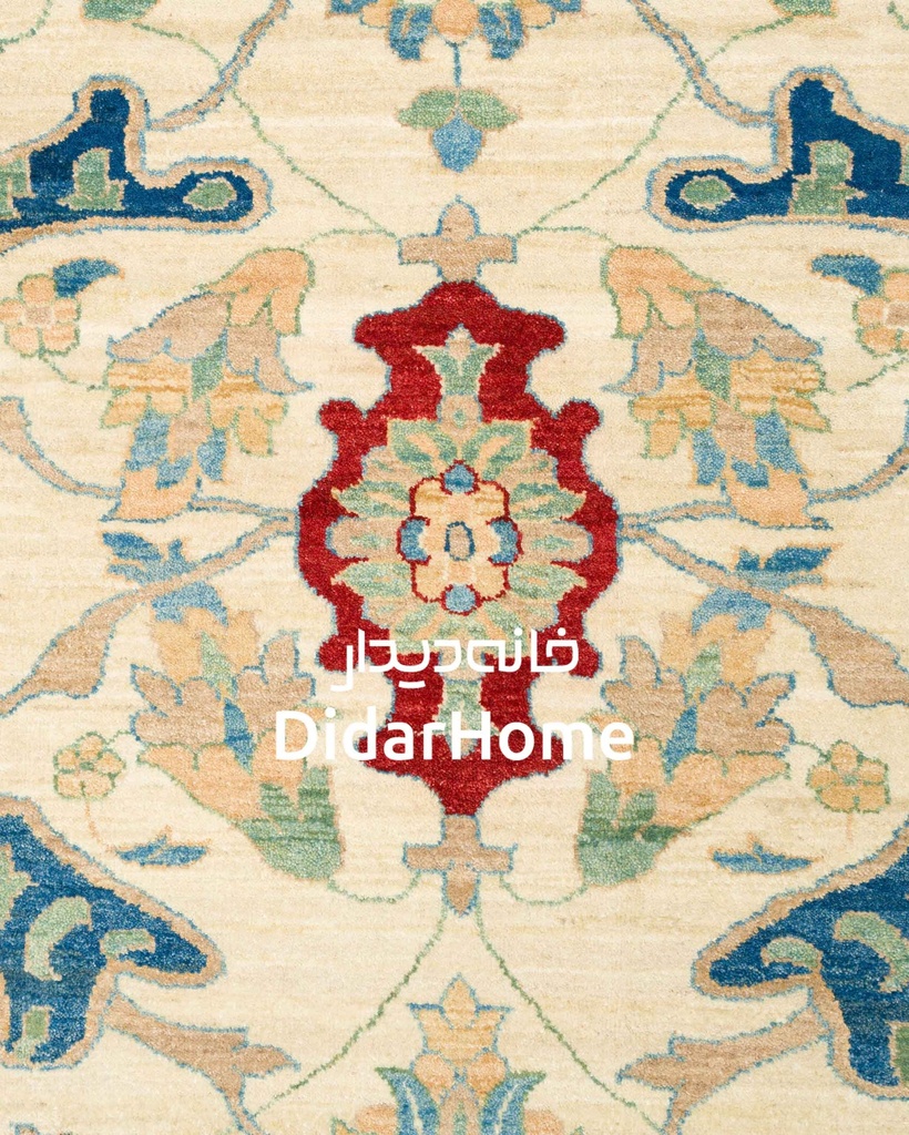 فرش دستباف سلطان آباد طرح افشان نه متری