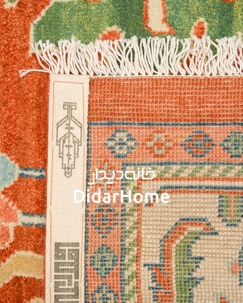 فرش دستباف هریس طرح افشان شش متری