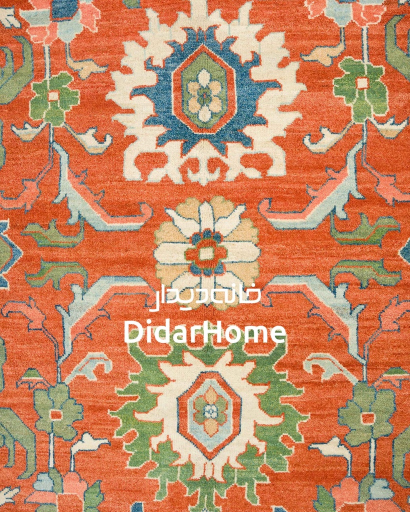 فرش دستباف هریس طرح افشان شش متری