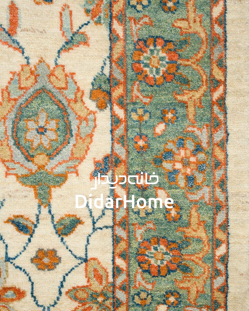 فرش دستباف سلطان آباد طرح افشان سه متری