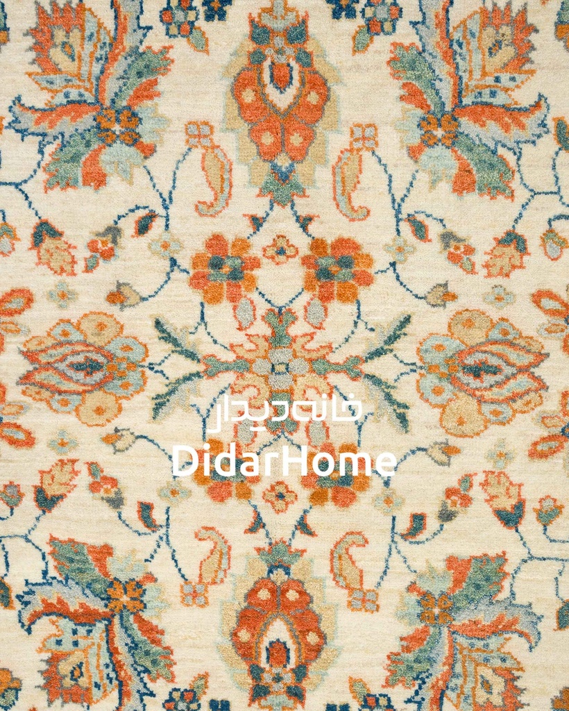 فرش دستباف سلطان آباد طرح افشان سه متری