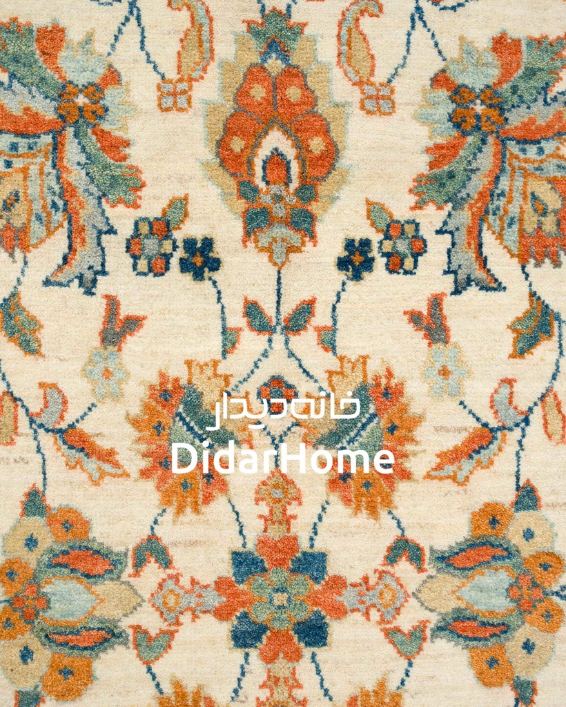 فرش دستباف سلطان آباد طرح افشان سه متری