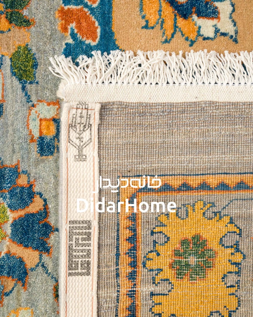 فرش دستباف کرمان طرح افشان نه متری