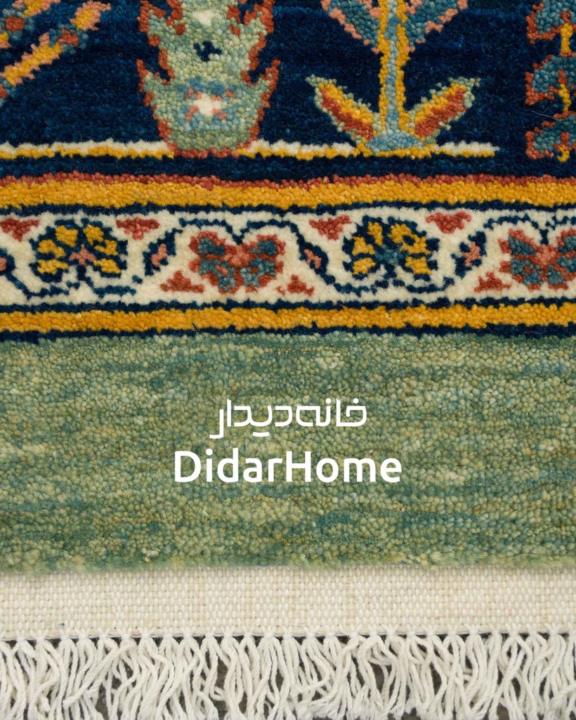 فرش دستباف قشقایی طرح درخت زندگی دوازده متری