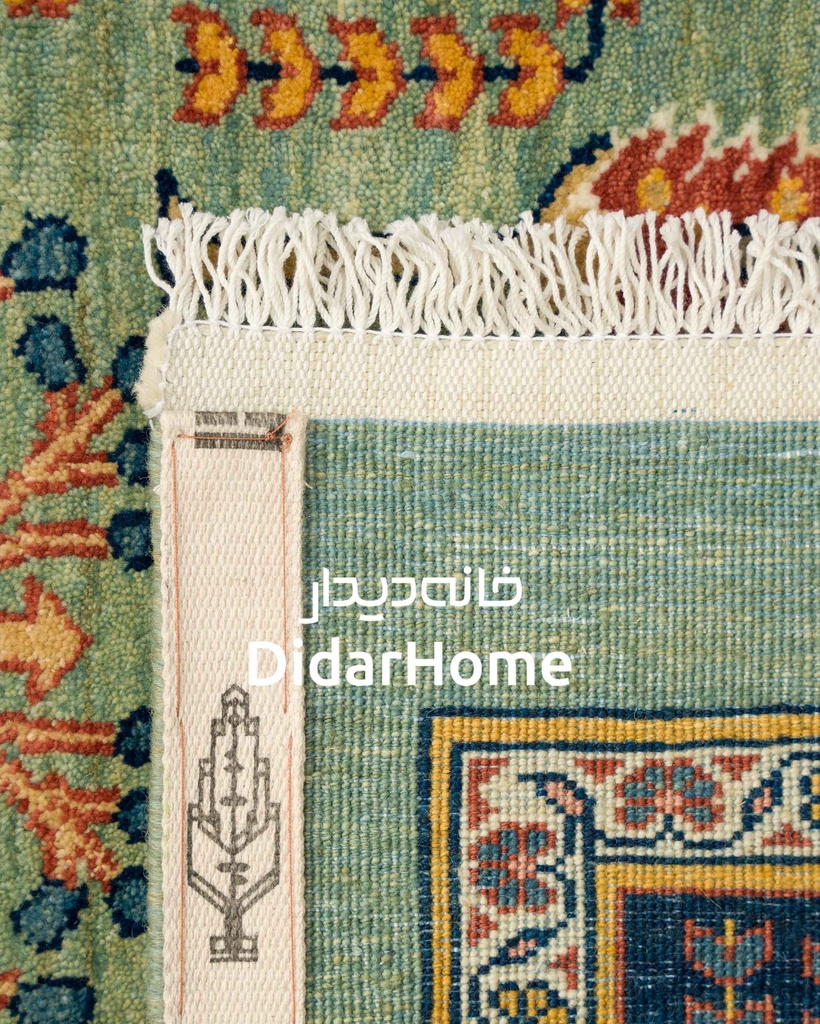 فرش دستباف قشقایی طرح درخت زندگی دوازده متری