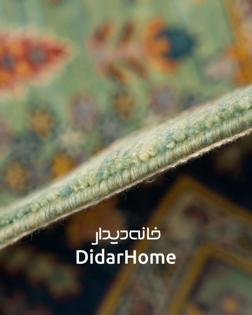 فرش دستباف قشقایی طرح درخت زندگی دوازده متری