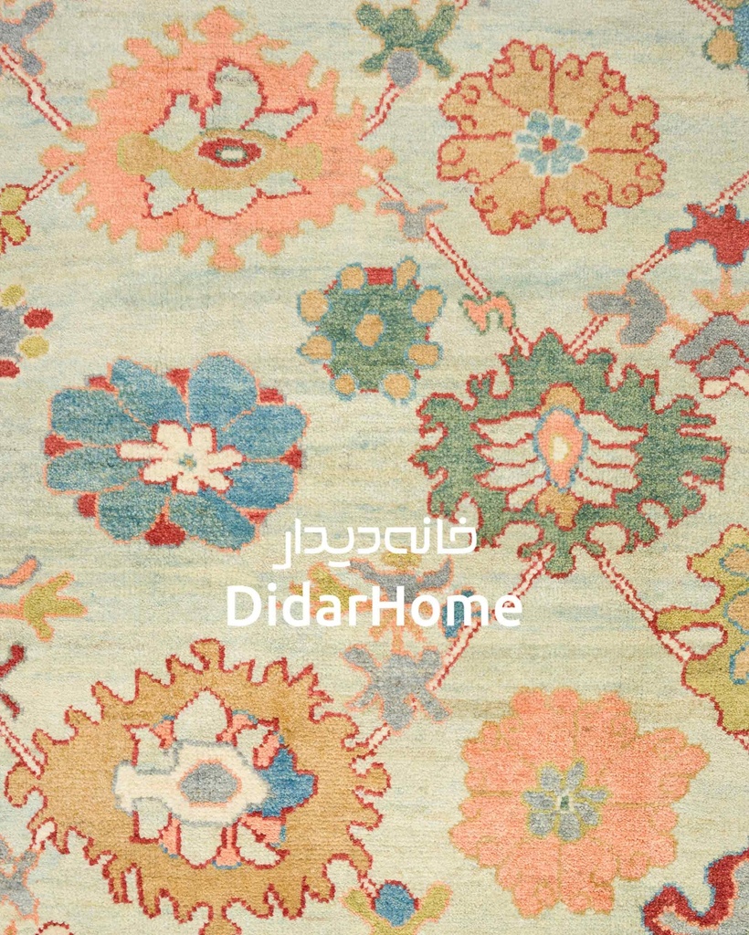 فرش دستباف سلطان آباد طرح افشان چهار متری (زیگلر محل)