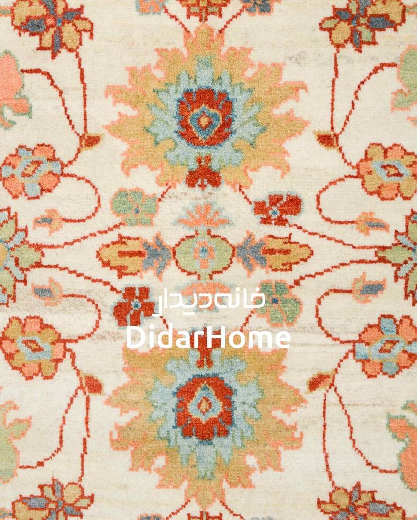 فرش دستباف سلطان آباد طرح افشان چهار متری (زیگلر محل)