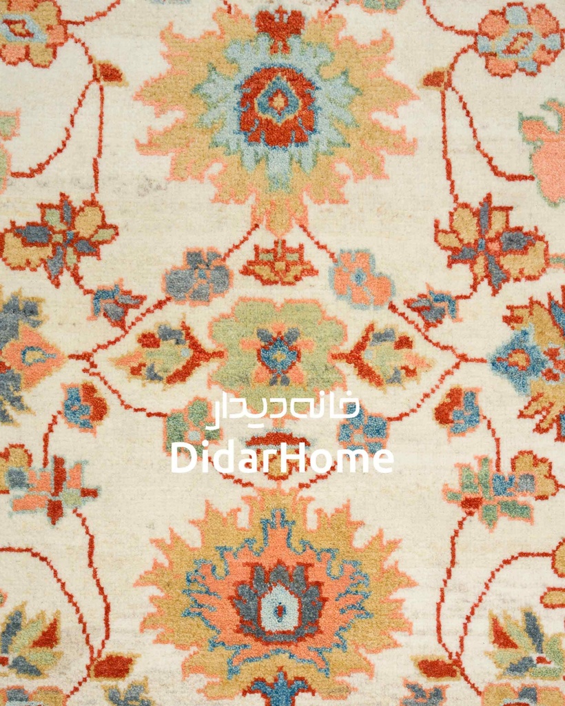 فرش دستباف سلطان آباد طرح افشان چهار متری (زیگلر محل)