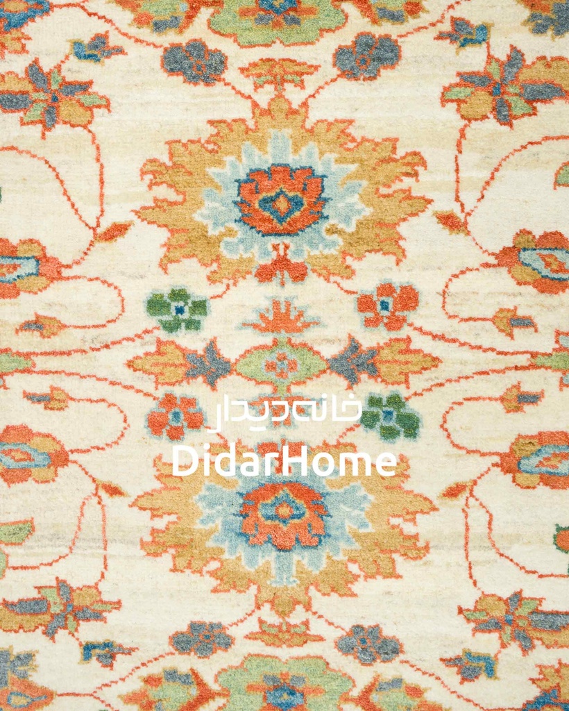 فرش دستباف سلطان آباد طرح افشان سه متری (زیگلر محل)