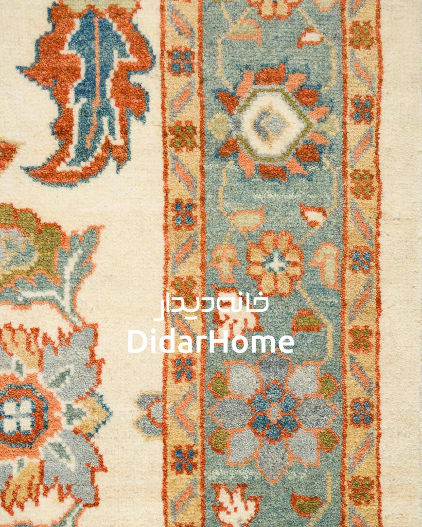 فرش دستباف سلطان آباد طرح افشان چهار متری (زیگلر محل)