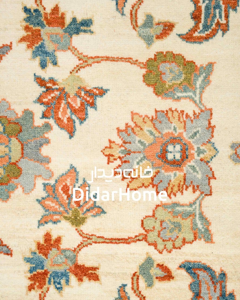 فرش دستباف سلطان آباد طرح افشان چهار متری (زیگلر محل)