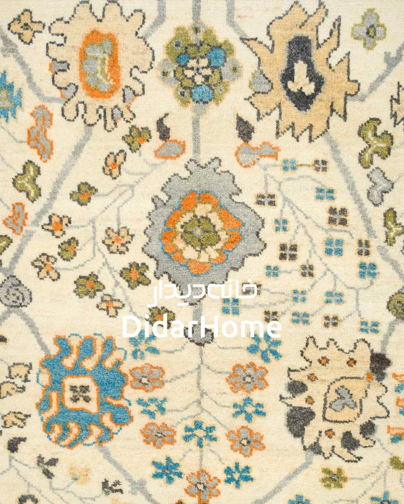 فرش دستباف سلطان آباد طرح افشان چهار متری (زیگلر محل)