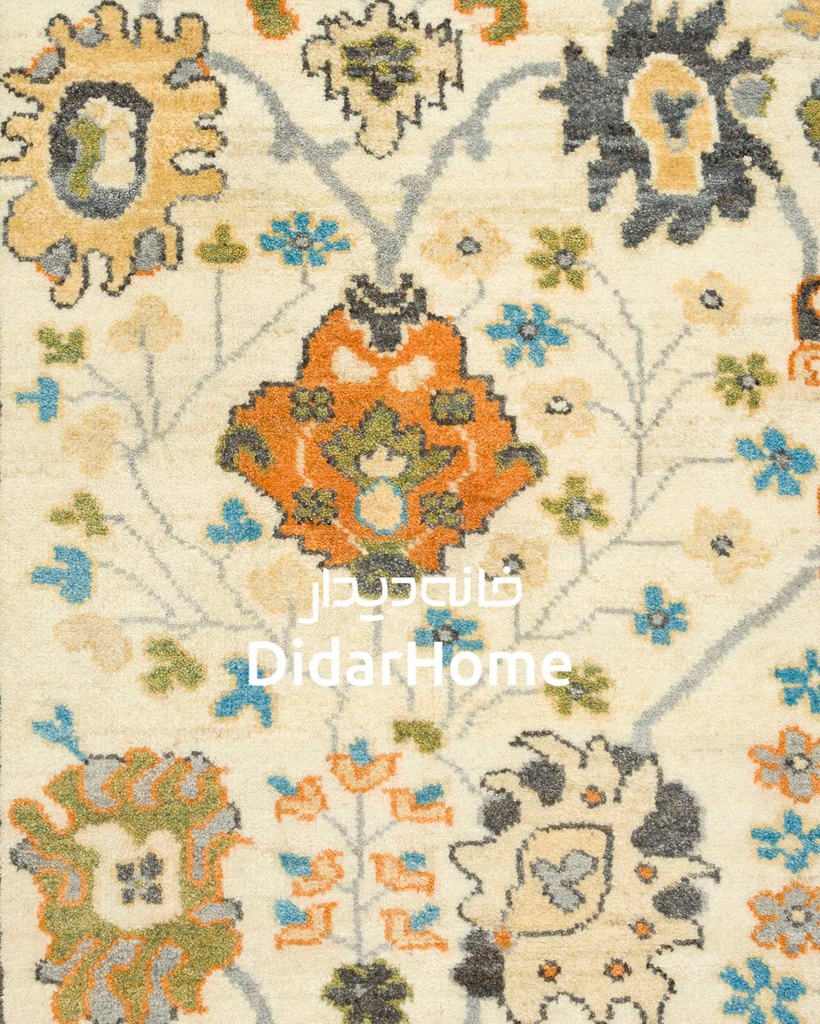 فرش دستباف سلطان آباد طرح افشان چهار متری (زیگلر محل)