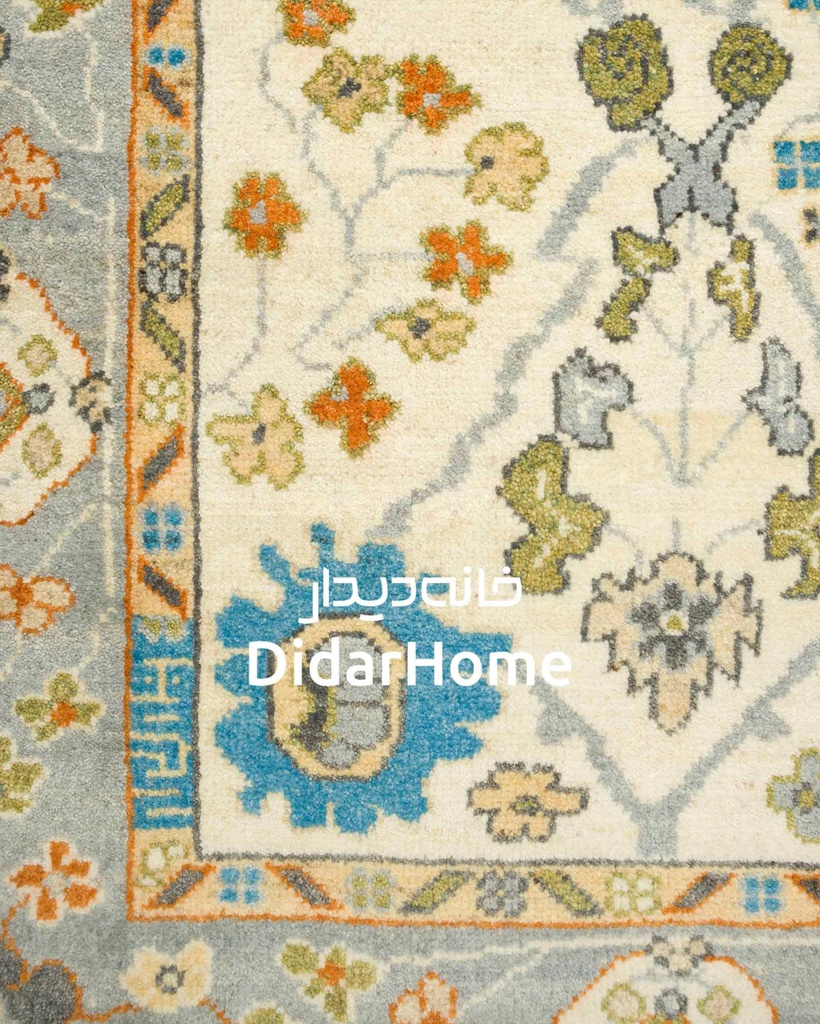 فرش دستباف سلطان آباد طرح افشان چهار متری (زیگلر محل)